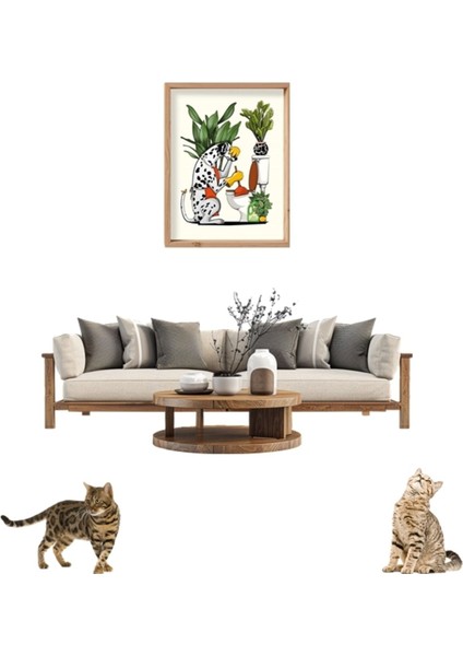 Renkli Ahşap Tablo, Ev Dekorasyonu, Duvar Sanatı, Salon ve Oda Aksesuarı fiyatları