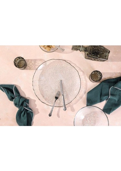 Kahverengi Gümüş Supla 32CM, Şık ve Zarif Ev Dekorasyonu Parçası