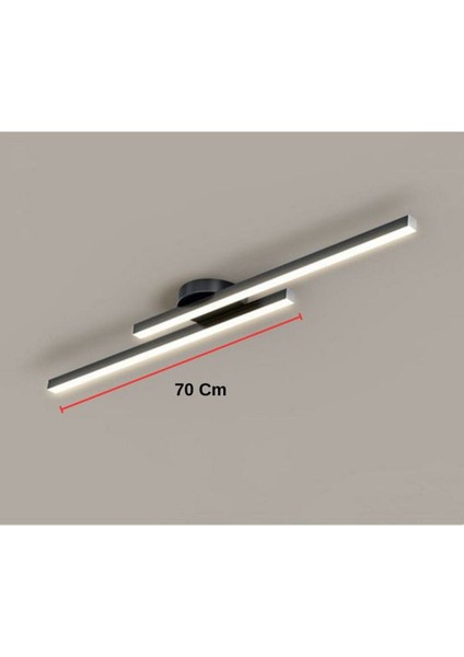 Şık Siyah Beyaz Modern Tavan Koridor LED Aydınlatma Çubuğu fiyatları
