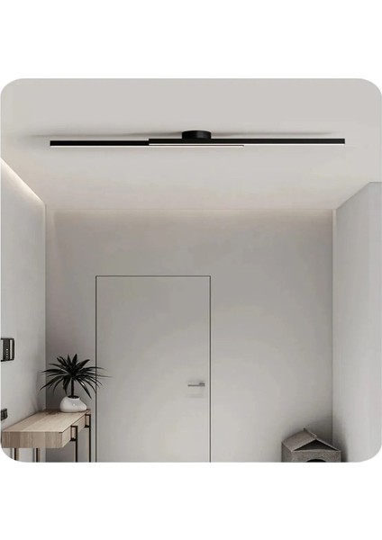 Şık Siyah Beyaz Modern Tavan Koridor LED Aydınlatma Çubuğu indirimleri