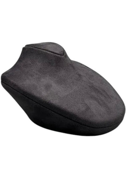 Yerde Tasarım Sardunya Kumaş Kolye Mankeni, Füme Renk, 19X16 cm