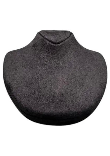 Yerde Tasarım Sardunya Kumaş Kolye Mankeni, Füme Renk, 19X16 cm fiyatları