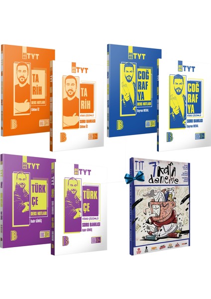 2026 Tyt Türkçe-Tarih-Coğrafya Konu Anlatımı Video Destekli Ders Notları-Video Çözümlü Soru Bankası