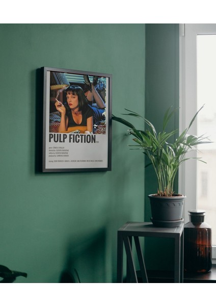 Çerçeveli Çok Renkli Film Tablosu, Dekoratif ve Şık Duvar Sanatı