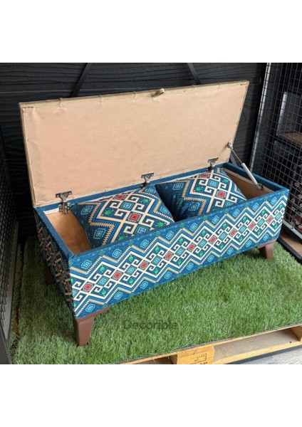 Ottoman Sandıklı Puf +2 Kırlent Hediye fiyatları