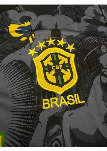Brezilya Neymar Jr Özel Konsept Forması (Gri) modelleri
