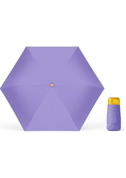 Öklid Upf 50+ Spf 99+ Uv Korumalı Katlanabilir Güneş ve Yağmur Şemsiyesi – Hafif, Dayanıklı, Rüzgar ve Su Geçirmez