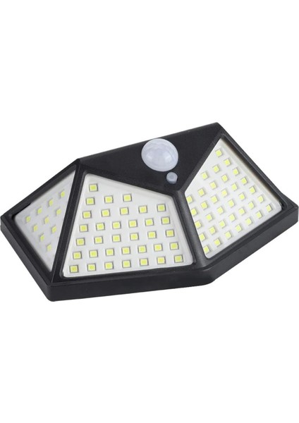 Blancos Güneş Enerjili Solar Bahçe Aydınlatma Hareket Sensörlü Duvar Aplik Beyaz LED Işık
