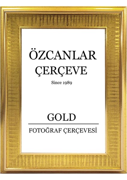 15X21,30X40,21X30 Altın ve Siyah Boş Resim Çerçevesi fiyatları