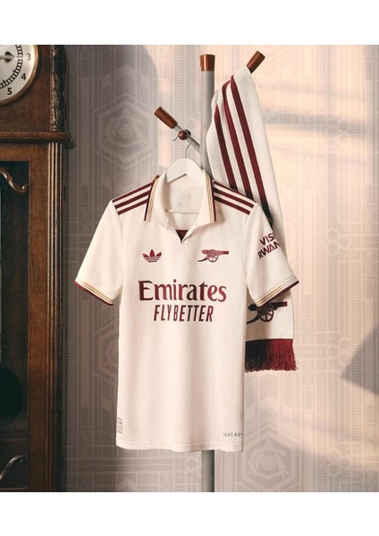 Arsenal 2025-26 Yeni Sezon Declan Rice Deplasman Forması (Beyaz) modelleri
