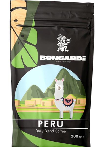 Peru Yöresel Blend Kahve 200G (Çekirdek Veya Öğütülmüş Seçilebilir)