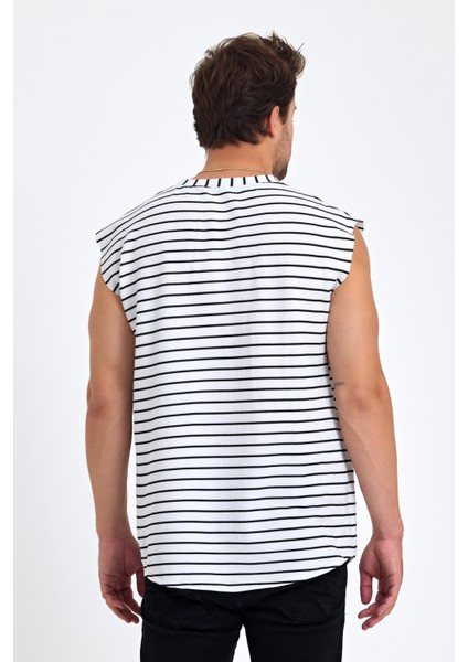 Sıfır Kol Oval Kesim Kolsuz Likralı Tişört modelleri