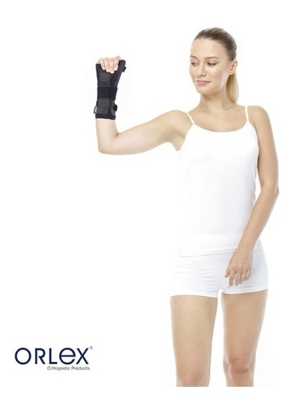 E 77 Fileli Baş Parmak Destekli El Bilek Ateli Sağ M Beden