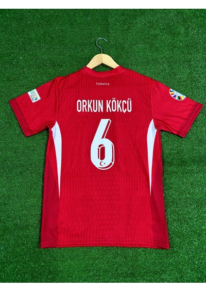 Türkiye Euro 2024 Orkun Kökçü Forması (Red)