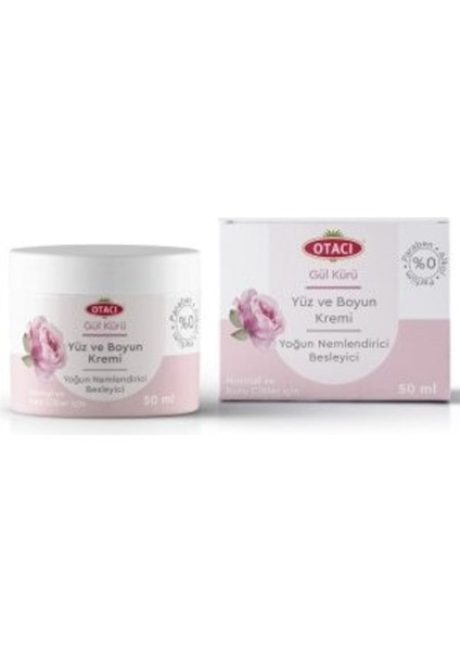 Gül Kürü Yüz ve Boyun Kremi 50 ml