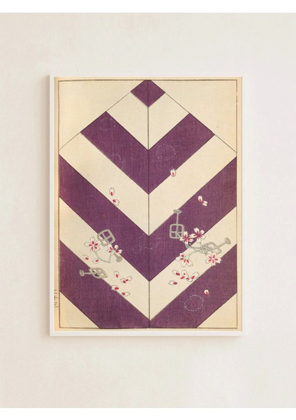 Keys And Blossoms – Illüstrasyon Poster - Curated By Push - Çerçevesiz fiyatları