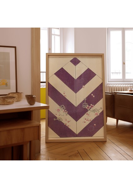 Keys And Blossoms – Illüstrasyon Poster - Curated By Push - Çerçevesiz