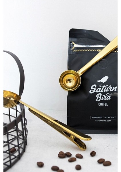 2’li Renkli Paslanmaz Çelik Çok Fonksiyonlu Kahve Ölçü Kaşığı indirimleri