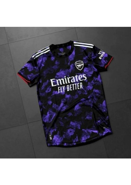 Arsenal Declan Rice Özel Konsept Forması (Mor)