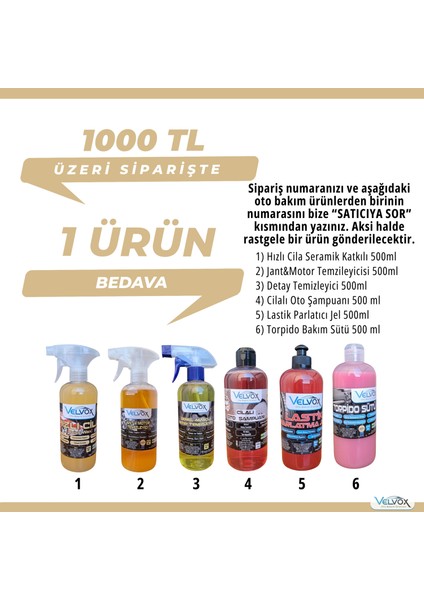 Hızlı Cila Seramik Katkılı 1 Lt + Suff Alman Cila Bezi Hediye, Hızlı Cila, Oto Cila, Quick Wax modelleri
