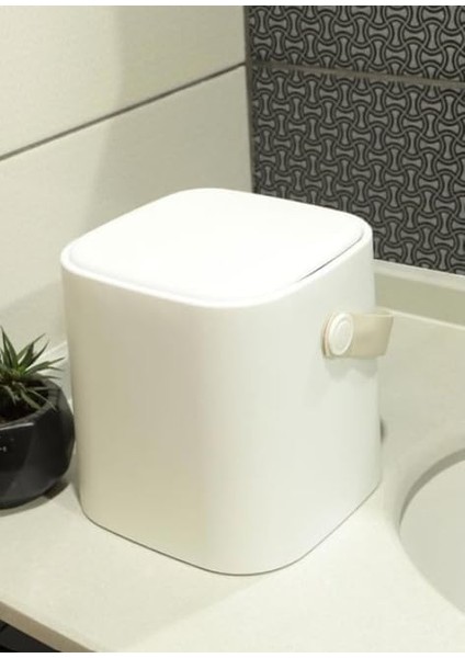 Çöp Kovasi 4 Lt Beyaz