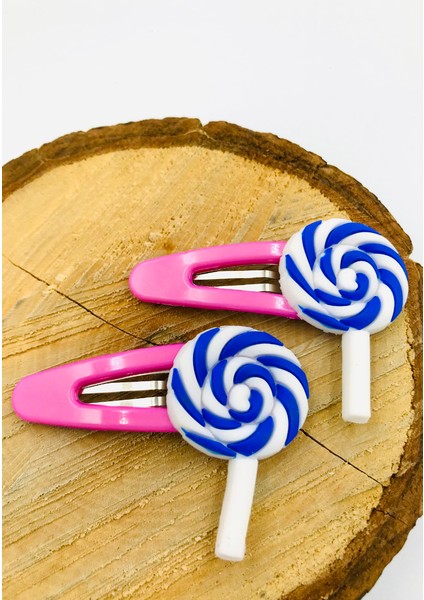 2 Li Figürlü Renkli Lüks Çıt Çıt Toka