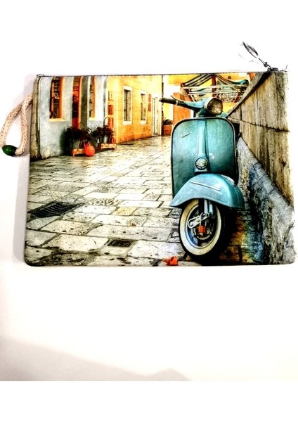 Renkli El Portföy Çanta