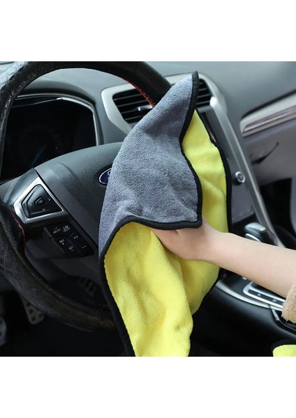 Yünlü Mikrofiber Araba Temizlik Bezi 50X70 cm indirimleri