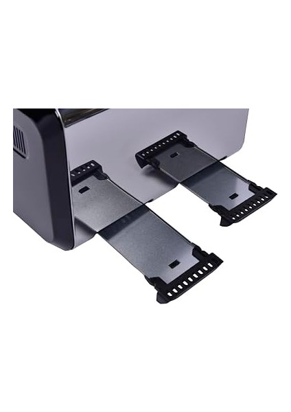 Gem Titan Parlak Gümüş Siyah Dört Dilim Ekmek Kızartma Makinesi fiyatları