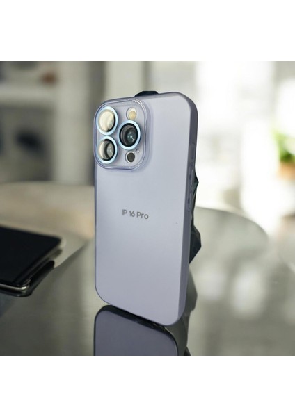 Iphone 16 Pro Mavi Renk Lens Korumalı Kaliteli Silikon Telefon Kılıfı fiyatları