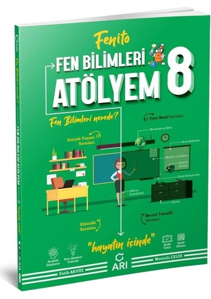Sınıf Fenito Fen Bilimleri Atölyem Arı Yayınları
