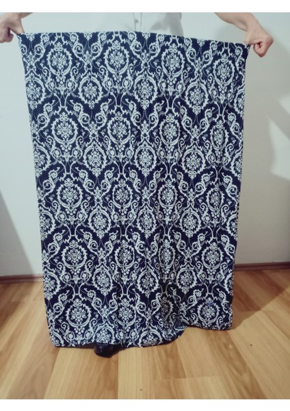 Beli Lastikli Desenli Viskon Basma Kumaş Maxi Boy Anne ETEK38BEDEN 100KILO fiyatları