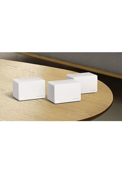 Halo H80X(3-PACK), AX3000MBPS, Dual-Band, Gigabit Portları, 150&APOS;YE Kadar Cihaz Bağlanabilir, 650 M²&apos;ye Kadar Kapsama, Akıllı Bağlantı, Mobil Uygulama ile Kolay Kurulum, Wi-Fi 6 Mesh Sistemi fiyatları