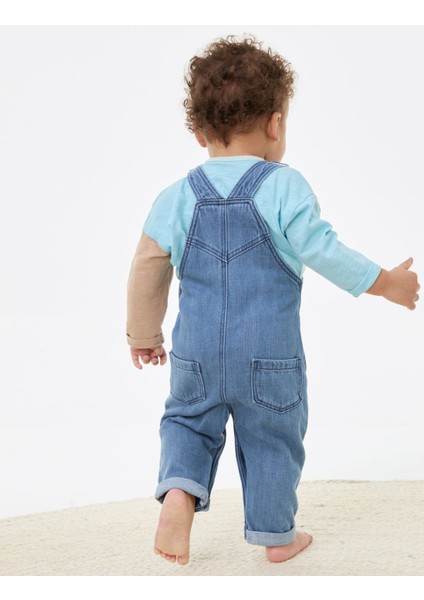 Dinozor Desenli 2'li Takım (0-3 Yaş)