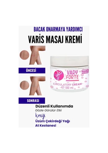 Vary Forte Krem 100 ml x 2 Adet