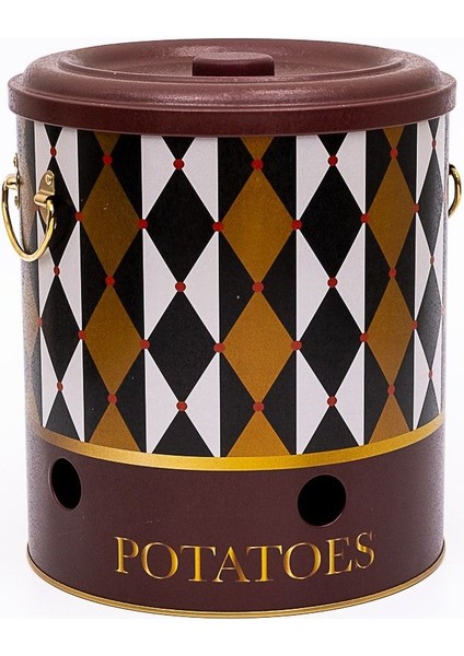 Renkli Desenli Patateslik ve Sebzelik Seti, Pratik ve Şık Tasarım fiyatları