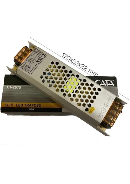 Ct 2675 8.3 Amper Süperslim 100W Trafo