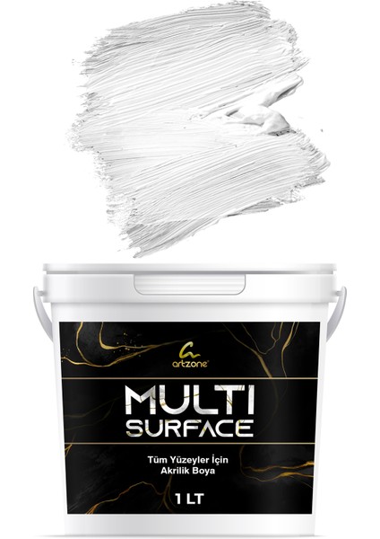 Multi Surface - Tüm Yüzeyler Boyası - 1 Litre - Beyaz