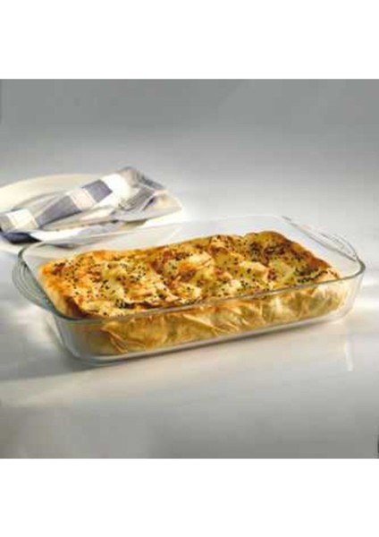 Beyaz Dikdörtgen Borcam Kulplu Tepsi, Dayanıklı ve Şık Tasarım modelleri