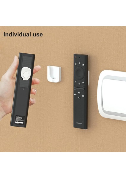 2'li Manyetik Telefon ve Eşya Tutucu, Çocuk Güvenlikli, Beyaz