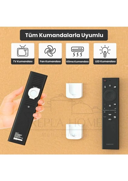 2'li Manyetik Telefon ve Eşya Tutucu, Çocuk Güvenlikli, Beyaz