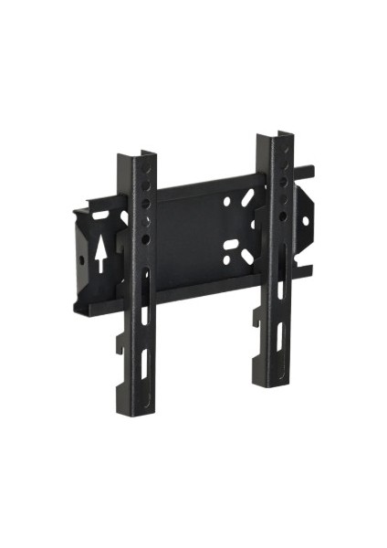 Bej Sabit Kilitli LCD LED Tv Duvara Montaj Askı Asma Aparatı ( 19" 32" 48 82 Ekran Arası Uyumludur)