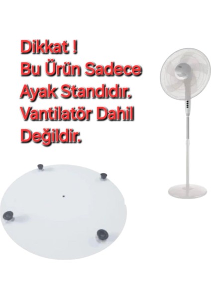 King KV1616 Etezyen Vantilatör Ayak
