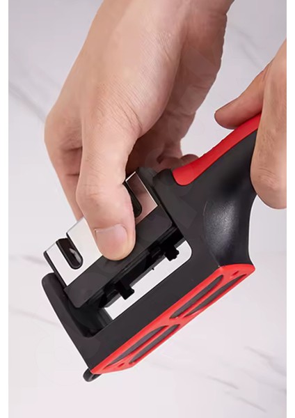 Pratik Bileme Aleti - 3 Aşamalı Seramik Elmas Uçlu Profesyonel Bileyici - El Masat - Güvenli fırsatları