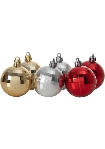 Concept Disco Grid Yılbaşı Süsü 6'li 5 cm fiyatları