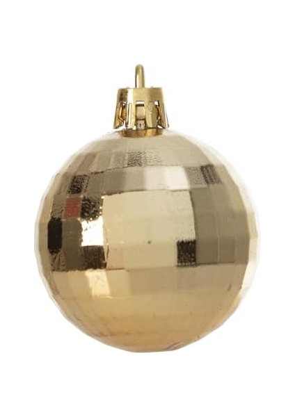 Concept Disco Grid Yılbaşı Süsü 6'li 5 cm modelleri