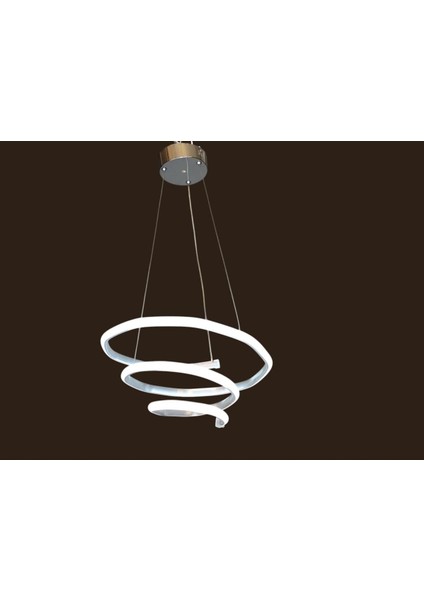 Kumandalı 3 Mod Işıklı Lüks LED Krom Avize, Yüksek Lümen, Salon, Yatak Odası, Mutfak, Antre indirimleri