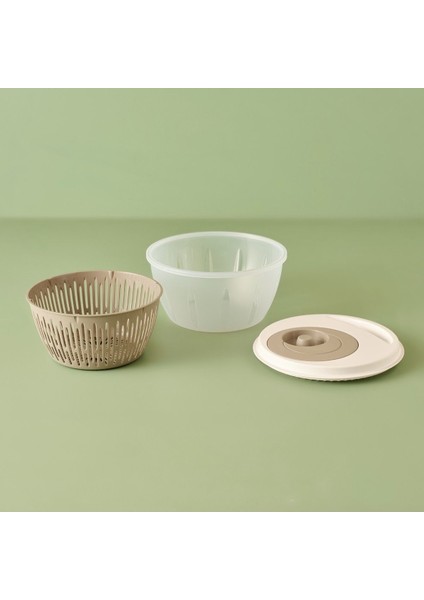 Kurutucu Salata Kurutucu Bej, 25.6X25.6X14.2 Cm, Pratik ve Şık Kullanım fiyatları