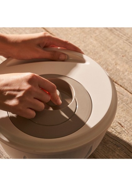 Kurutucu Salata Kurutucu Bej, 25.6X25.6X14.2 Cm, Pratik ve Şık Kullanım indirimleri