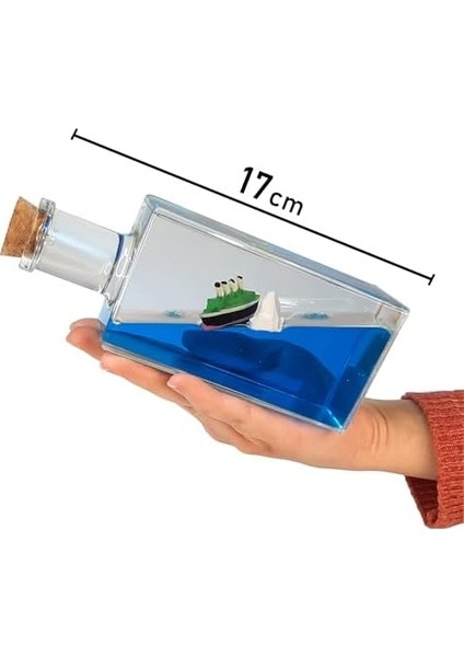 Titanic Gemi Sevgiliye Hediye Batmayan Aşk Gemisi Dekoratif Ev Süsü Özel Hediye - 02 Mantar Şişe fiyatları